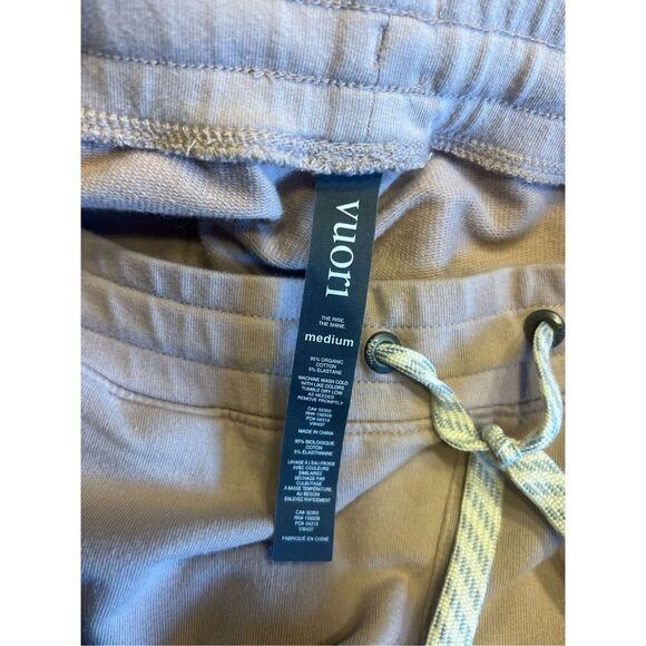 Vuori woman’s medium blush pink jogger sweatpants drawstring gym yoga - Picture 4 of 5